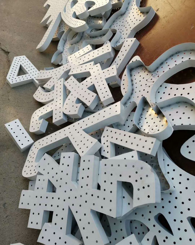 青島沖孔字